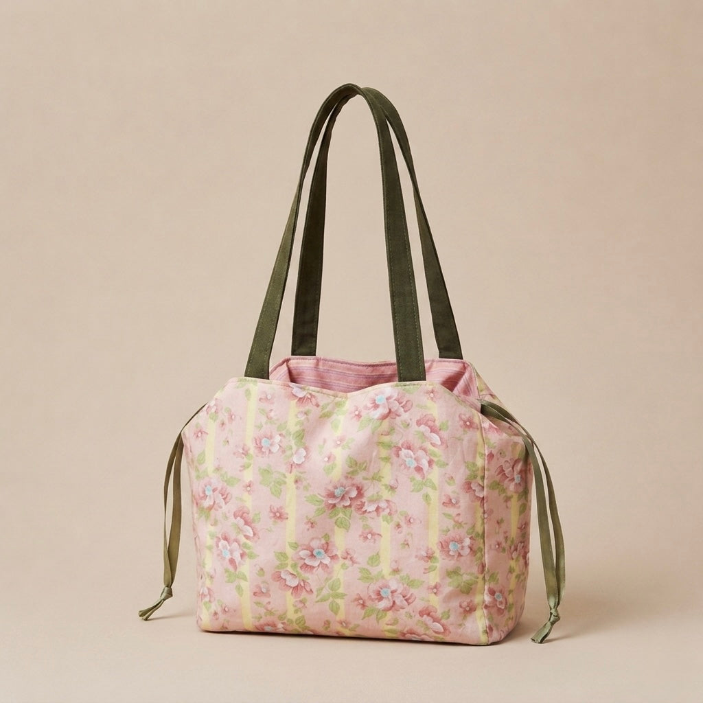 Borsa in tessuto Flora